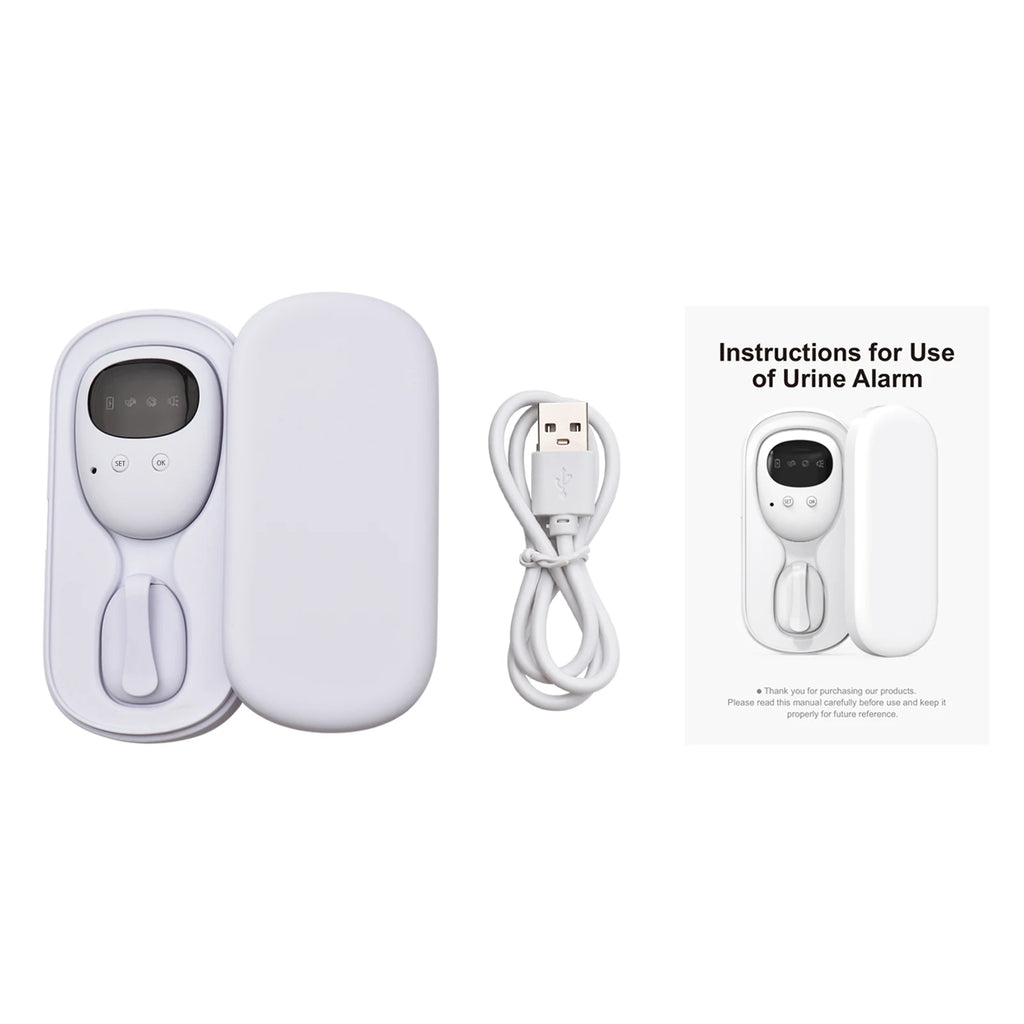 Wireless Bedwetting Alarm – Safe and Comfortable Potty Training Device for Kids and Babies Helps Improve Nighttime Dryness with Gentle Alerts and Easy-to-Use Design