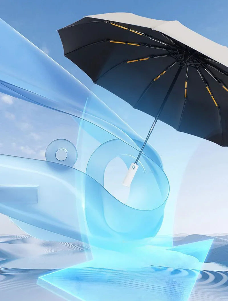 Xiaomi Automatic Umbrella 24 Bone – Large Size UV Protection Sunshade & Rain Umbrella, Foldable Windproof Design