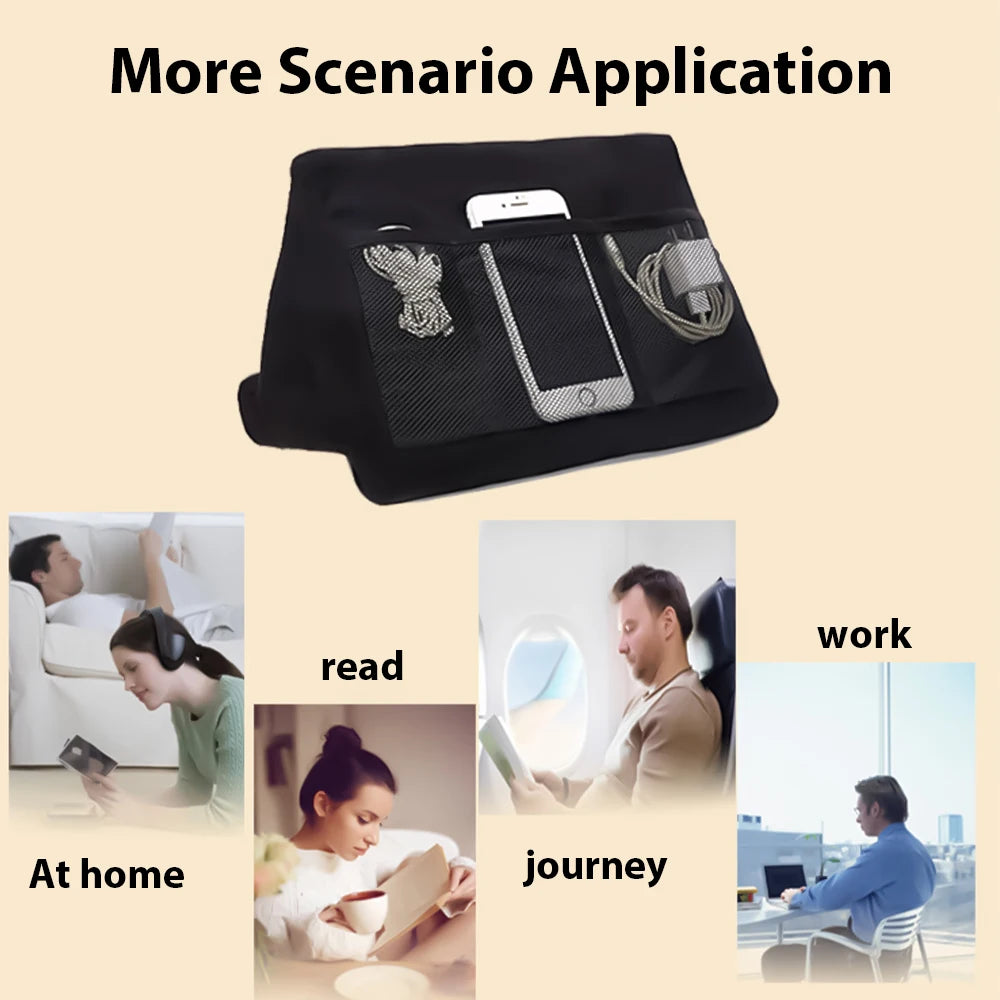 Multifunctional Pillow-Type Tablet and Phone Holder - Ultimate Comfort and Convenience for Your Devices
