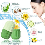 Silicone Ice Roller for Face – Reusable Facial Massager for Skin Care, Lifting & Contouring