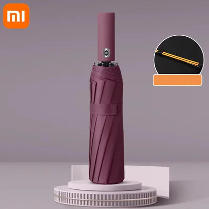 Xiaomi Automatic Umbrella 24 Bone – Large Size UV Protection Sunshade & Rain Umbrella, Foldable Windproof Design