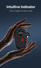 Baseus Wireless Bluetooth Mouse F01B | 3-Mode Connection (2.4G/BT5.0/BT3.0) | Ergonomic, Silent Click | for Laptop, Mac, PC
