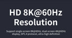Unnlink 2-in-1 USB Type-C Data Cable – 100W PD Fast Charging & 40Gbps Thunderbolt 4/3 Compatible
