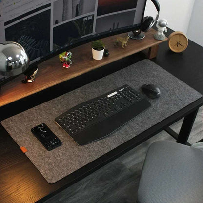 Large Size Wool Felt Mouse Pad Office Computer Desk Protector Mat Table Laptop Cushion Non-slip Gaming Accessories Keyboard Mat