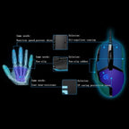 Logitech G402 Hyperion Fury Gaming Mouse Ultra-Fast Wired Sensor – 4000 DPI, 8 Buttons