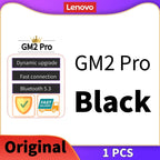 Lenovo GM2 Pro Bluetooth 5.3 Wireless Earphones – In-Ear Gaming & Music Headset with Low Latency, Waterproof Sports Design