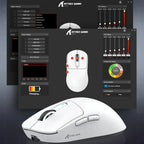 Attack Shark X3Pro/X3 Wireless Gaming Mouse – 26000 DPI, Tri-Mode Connectivity, Ergonomic Ultra-Lightweight Design with RGB for PC, Laptop & Console Gaming